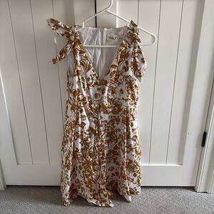 Eliza J spring floral dress